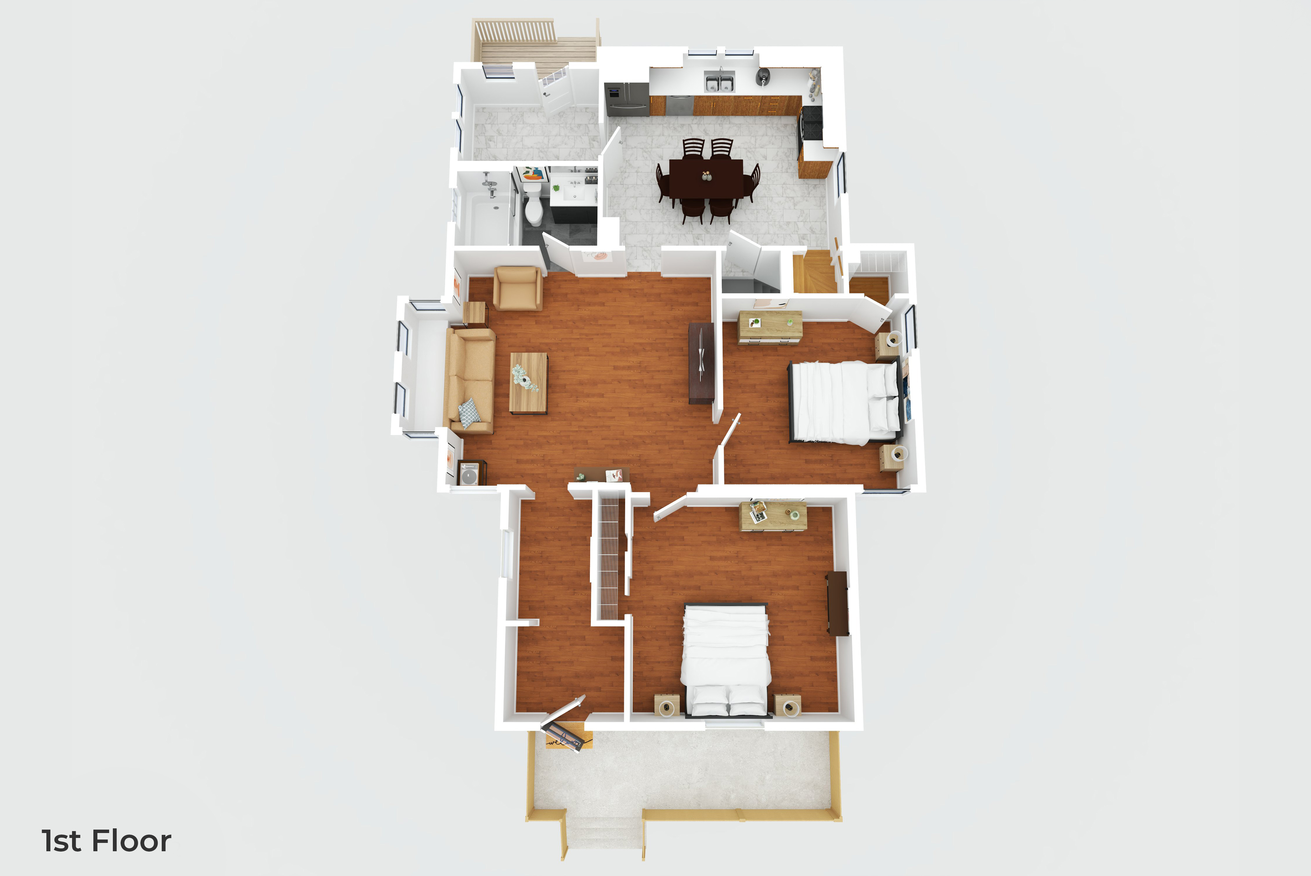 4 Bedrooms Bedrooms, ,2 BathroomsBathrooms,Woodford Rentals,For Rent,1333