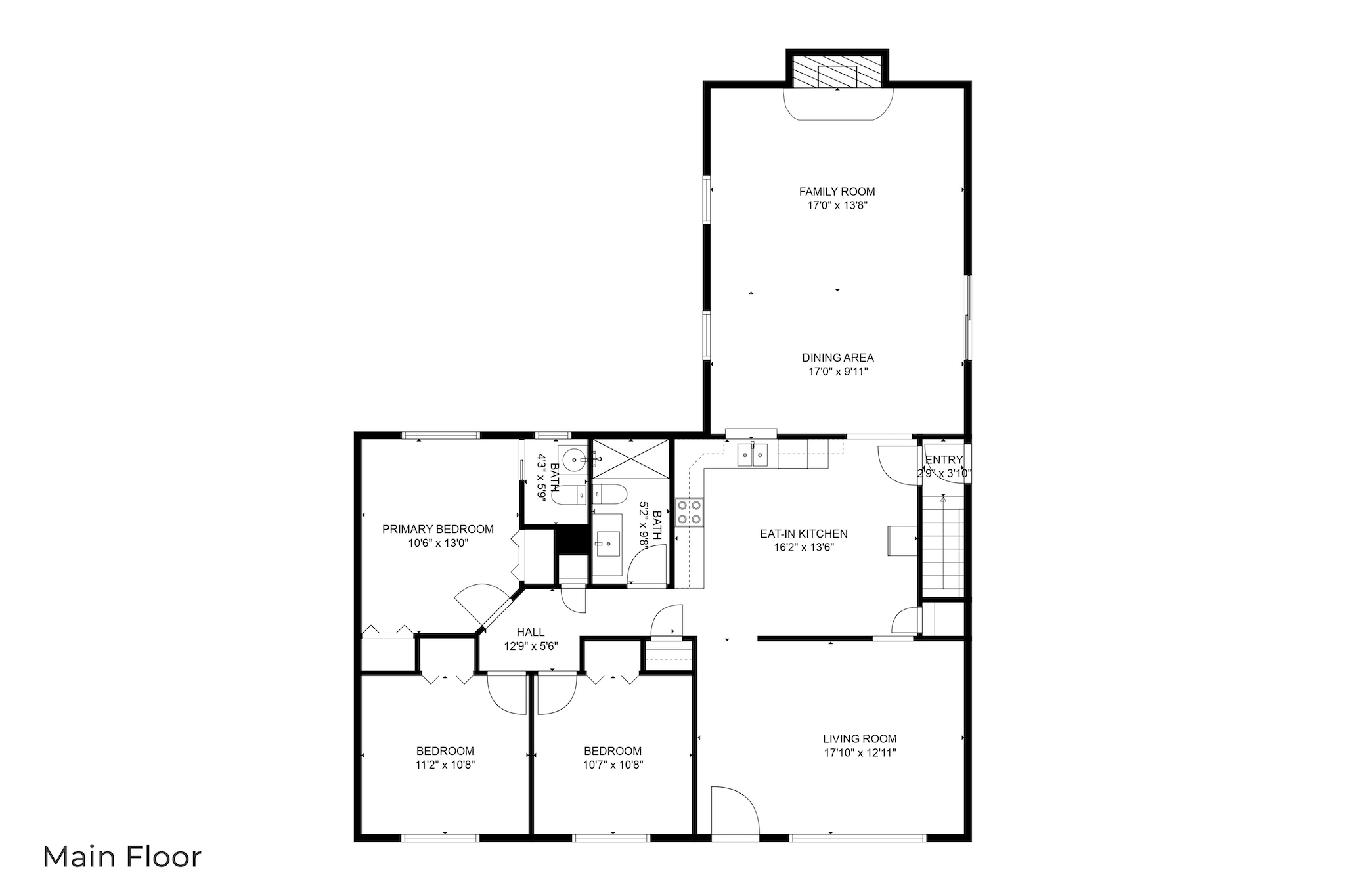 4 Bedrooms Bedrooms, ,1.5 BathroomsBathrooms,Woodford Rentals,For Rent,1358
