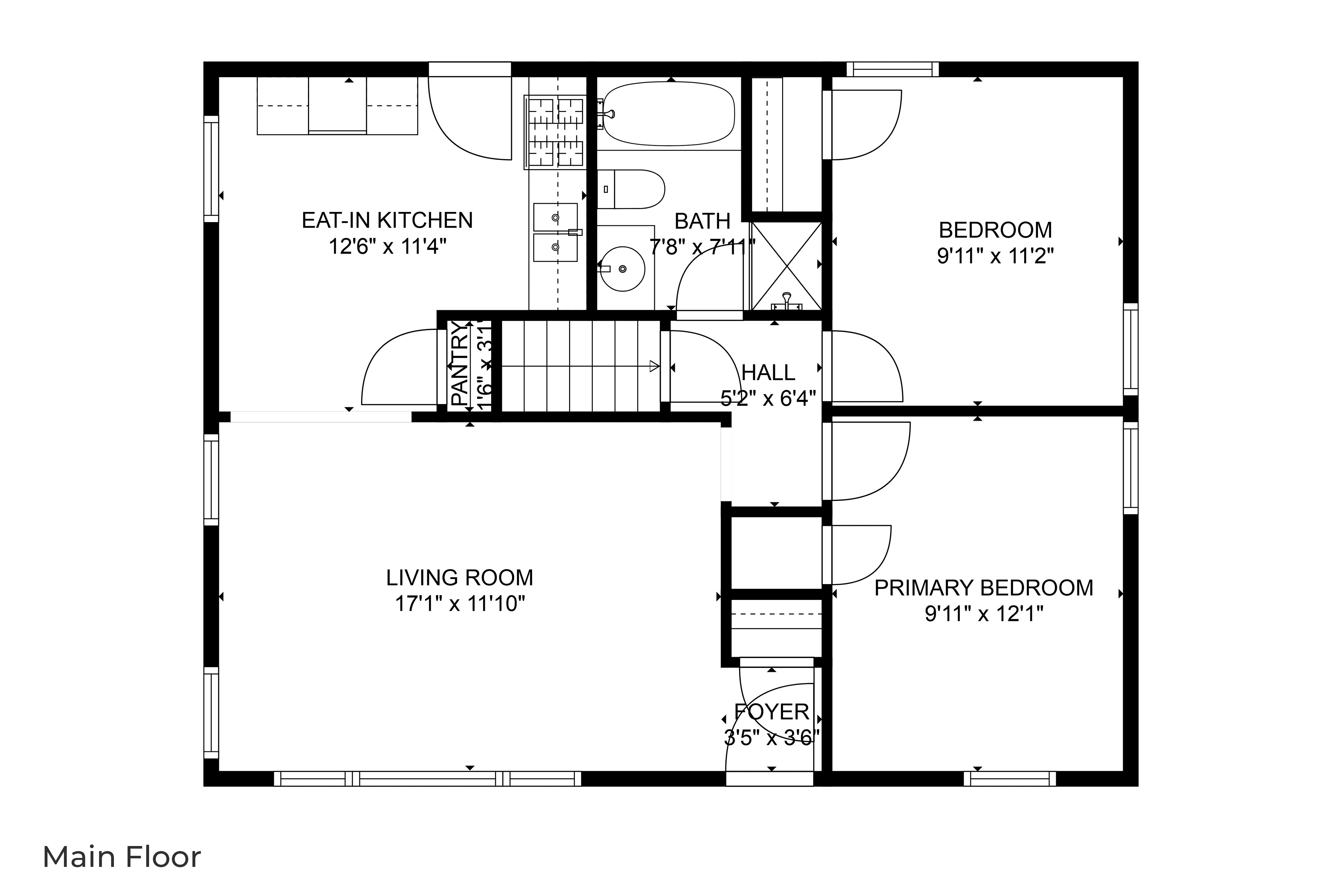2 Bedrooms Bedrooms, ,1 BathroomBathrooms,Woodford Rentals,For Rent,1369