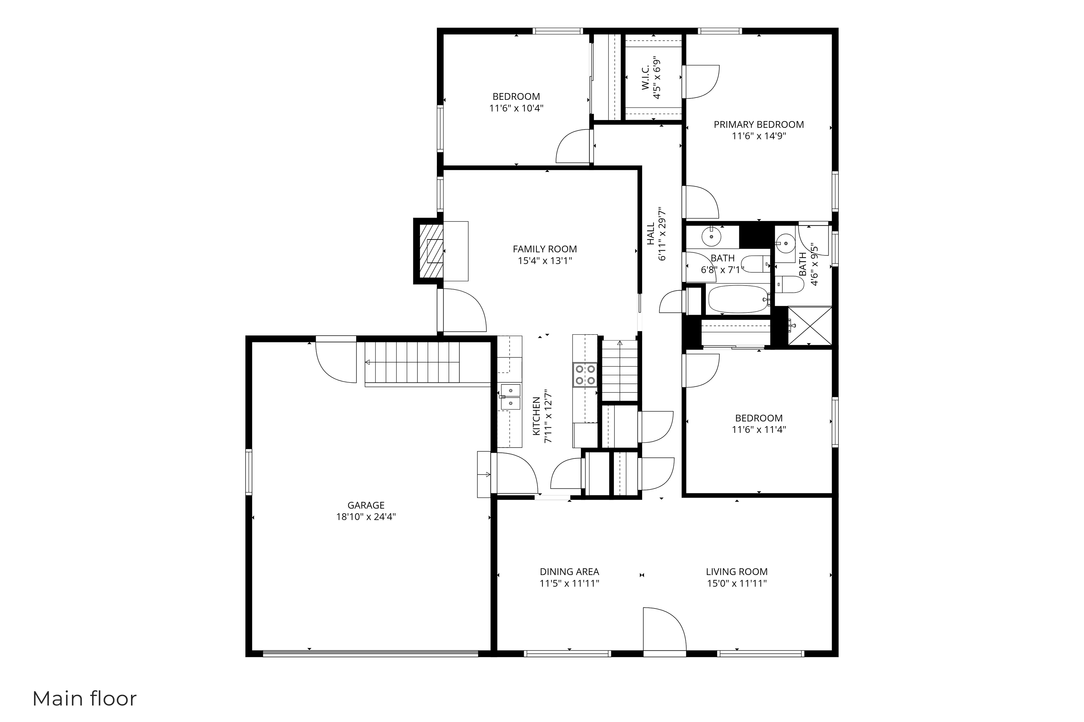 3 Bedrooms Bedrooms, ,2 BathroomsBathrooms,Woodford Rentals,For Rent,1370