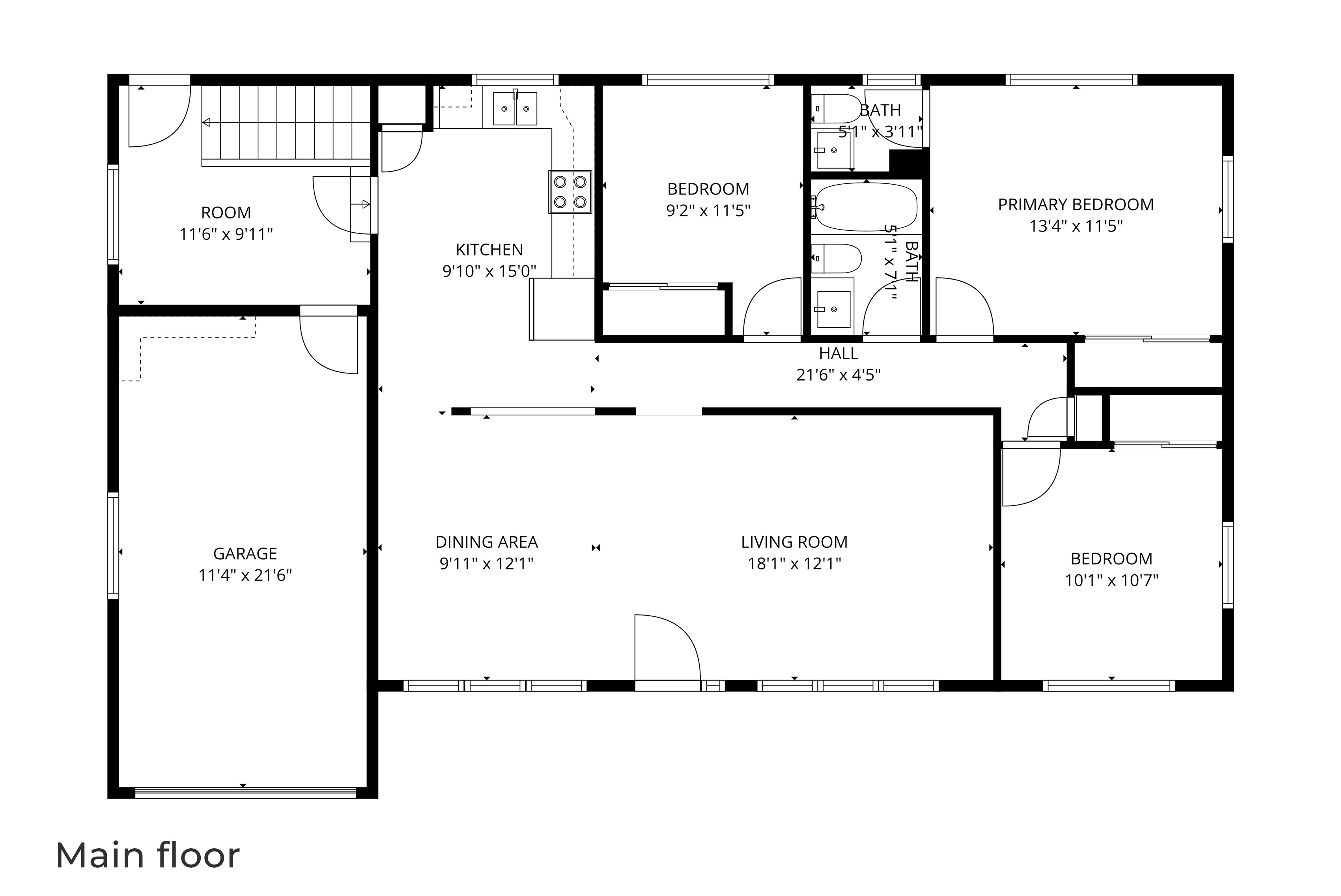 4 Bedrooms Bedrooms, ,1.5 BathroomsBathrooms,Woodford Rentals,For Rent,1389